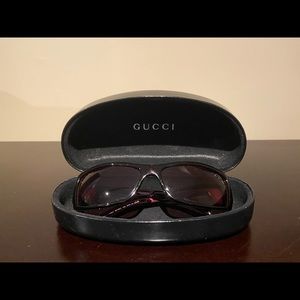 Gucci Sunglasses Burgundy